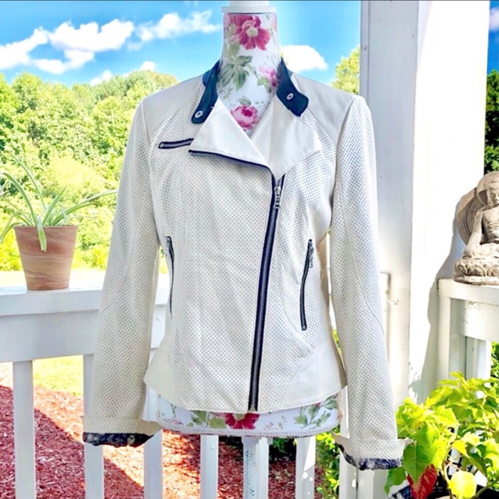 vegan leather jacket